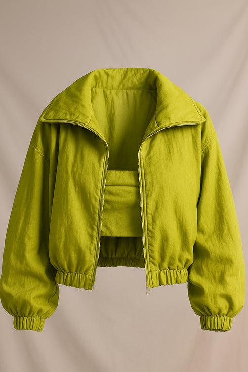 Shan Glitter Bomber jacket